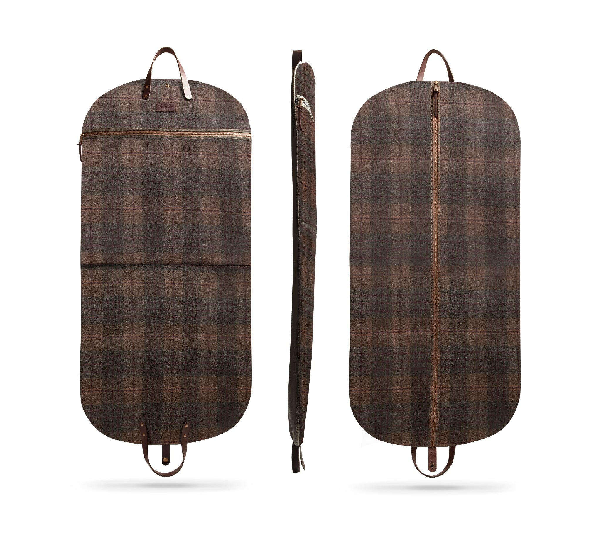 Huntsman Garment Bag – Autumn Plaid