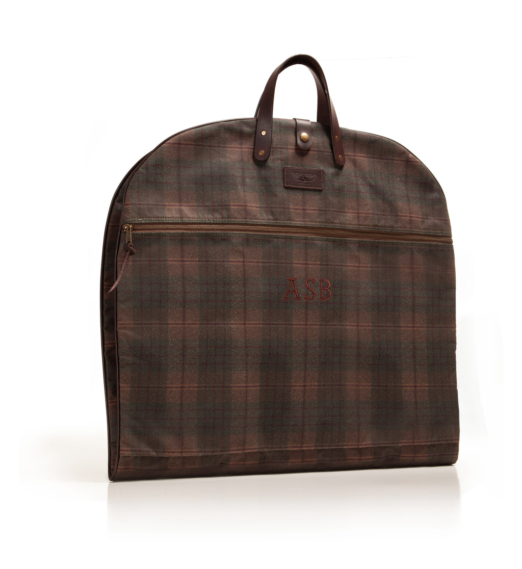 Huntsman Garment Bag – Autumn Plaid