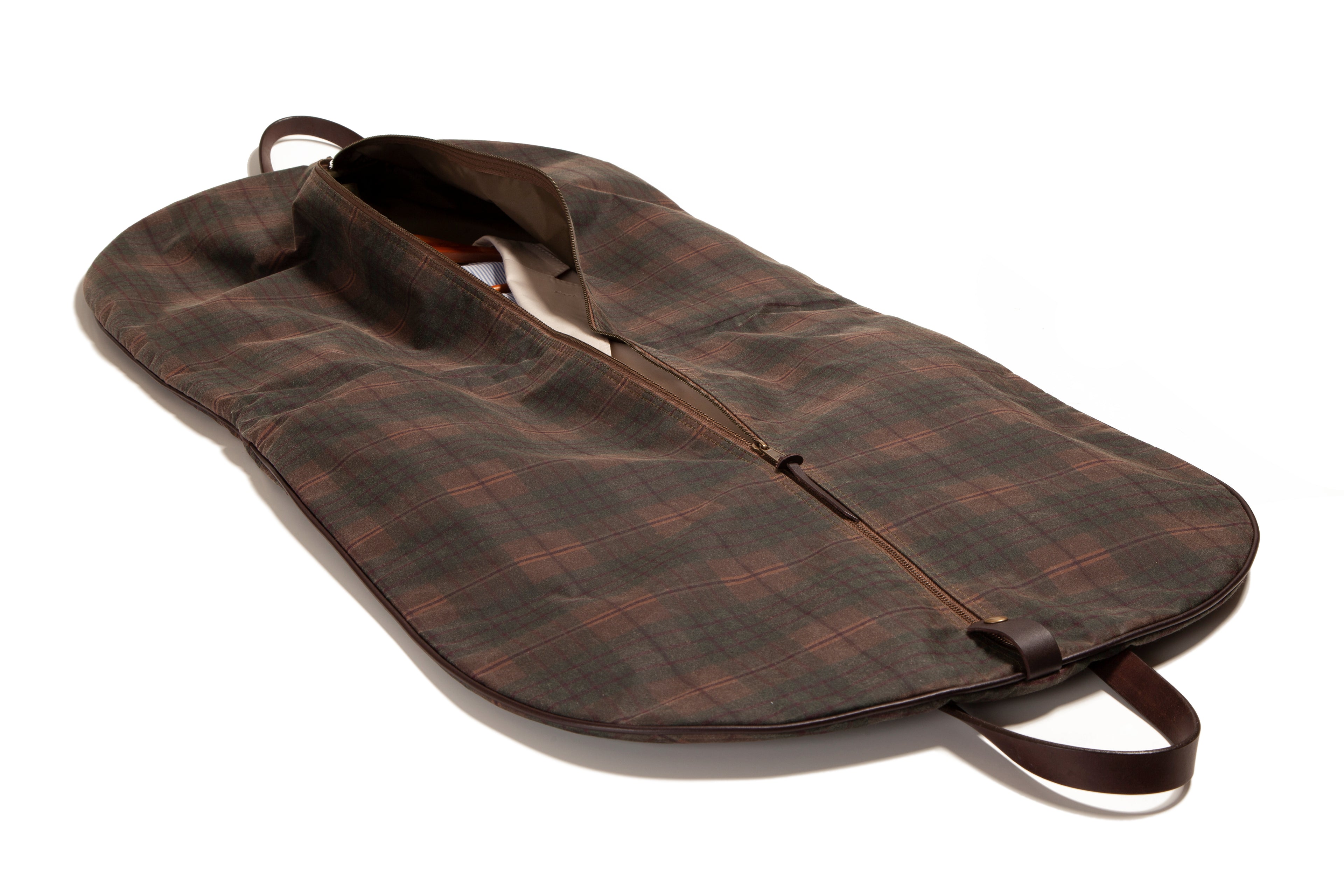 Huntsman Garment Bag – Autumn Plaid