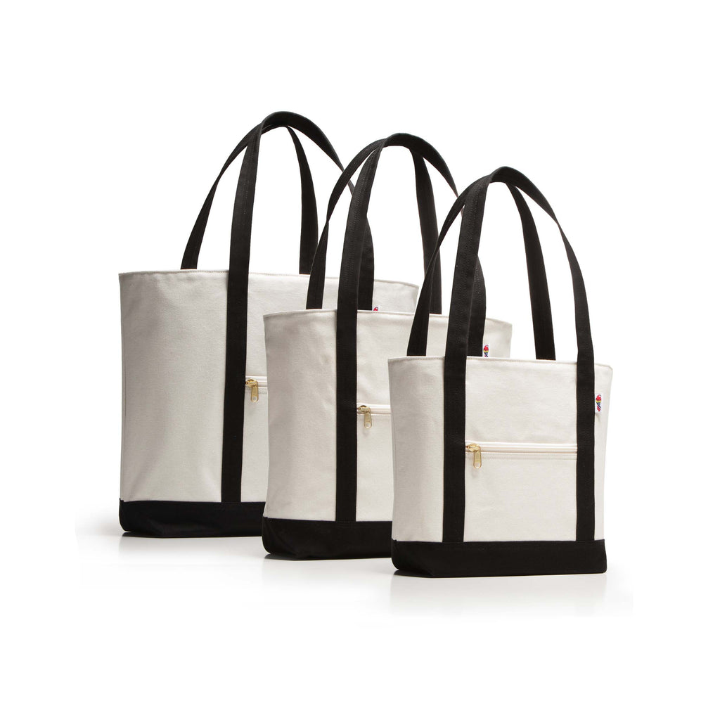 Barrier Island Zipper Tote