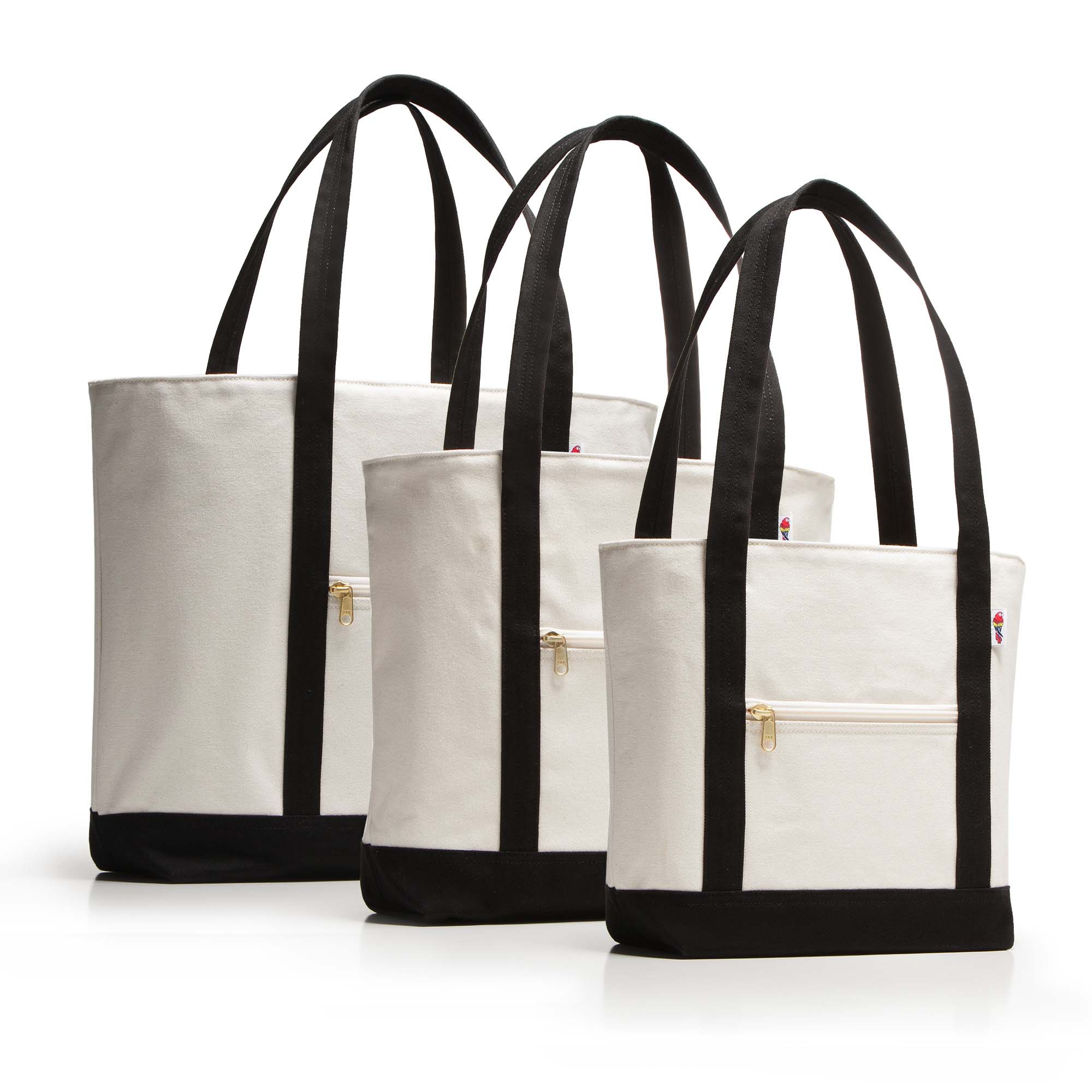 Barrier Island Zipper Tote