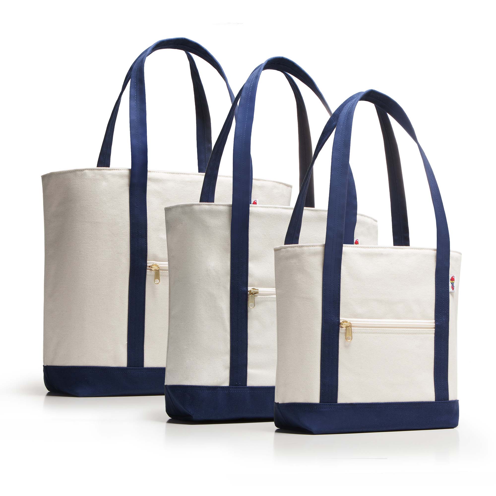 Barrier Island Zipper Tote