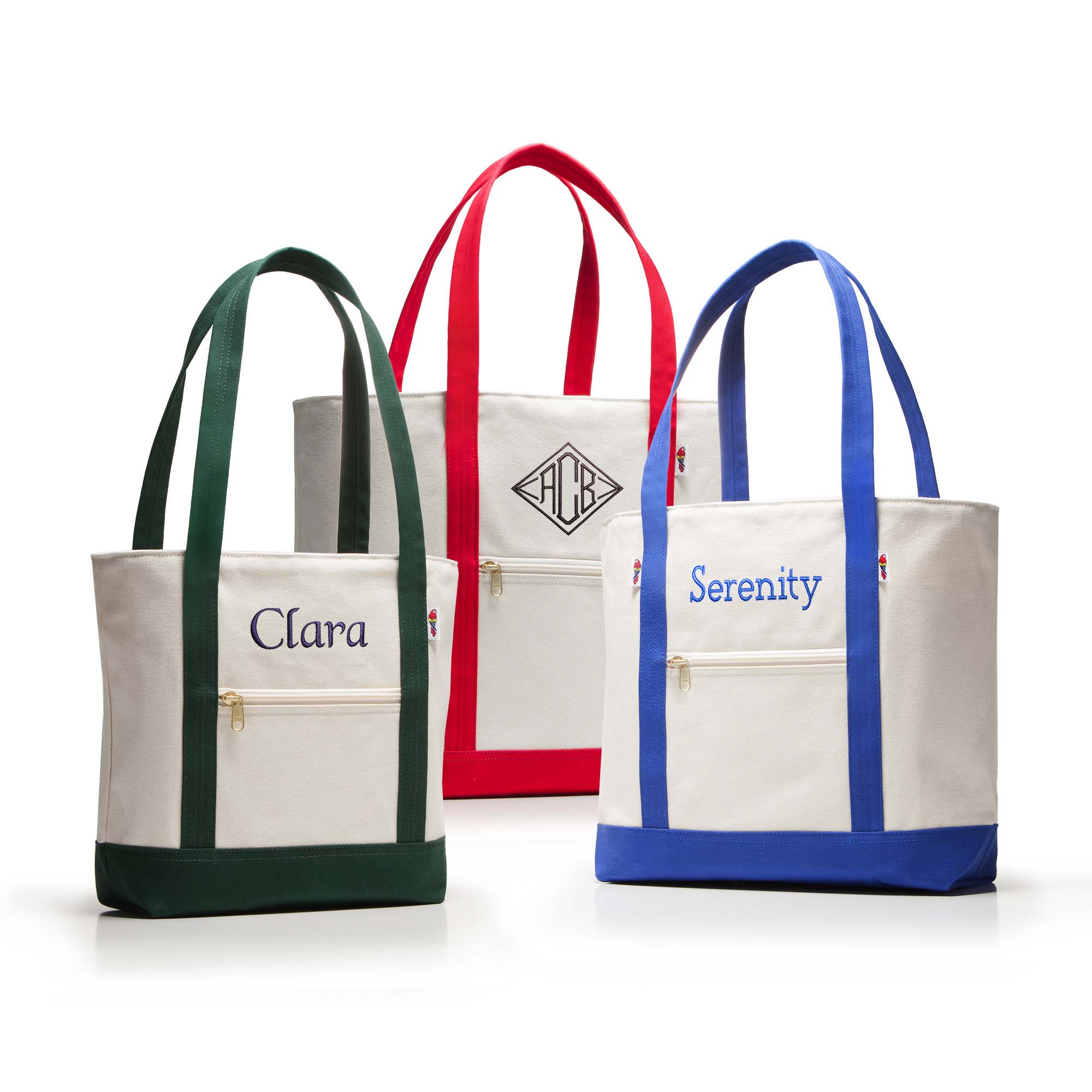 Barrier Island Zipper Tote