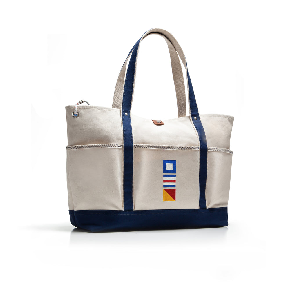 Cape Lookout Signal Flag Tote