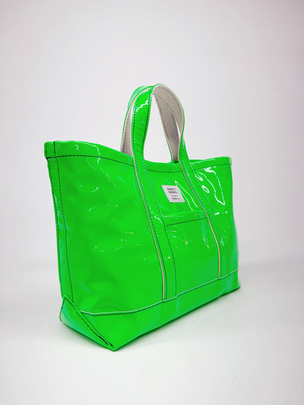 Summer Club Tote — Electric Lime
