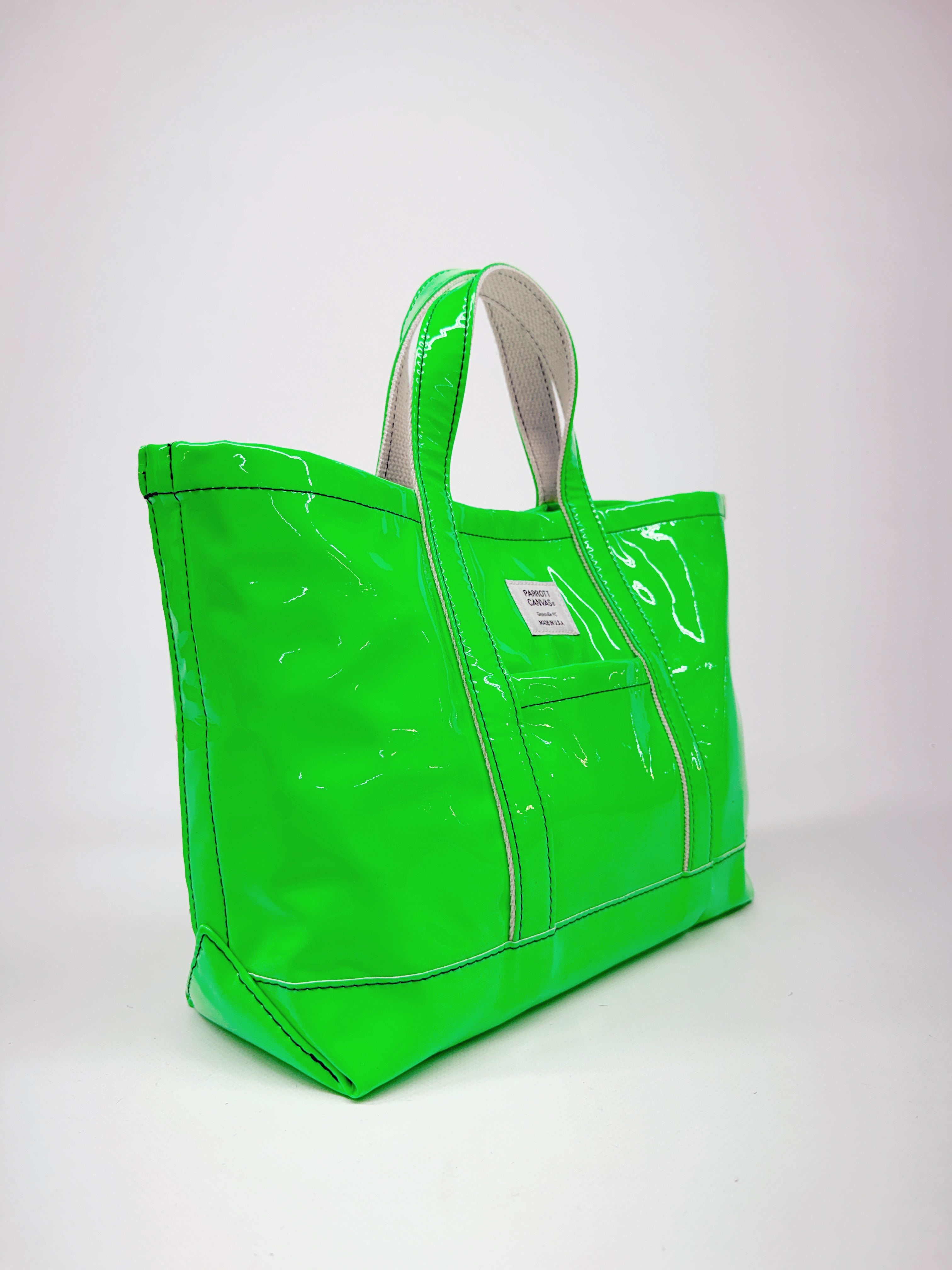 Summer Club Tote — Electric Lime