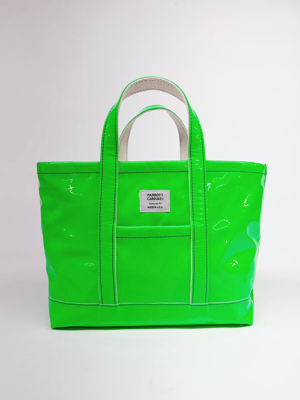Summer Club Tote — Electric Lime