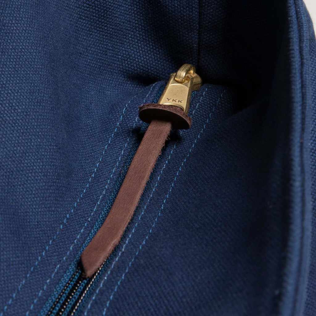 Barrier Island Zipper Tote - Solid Color