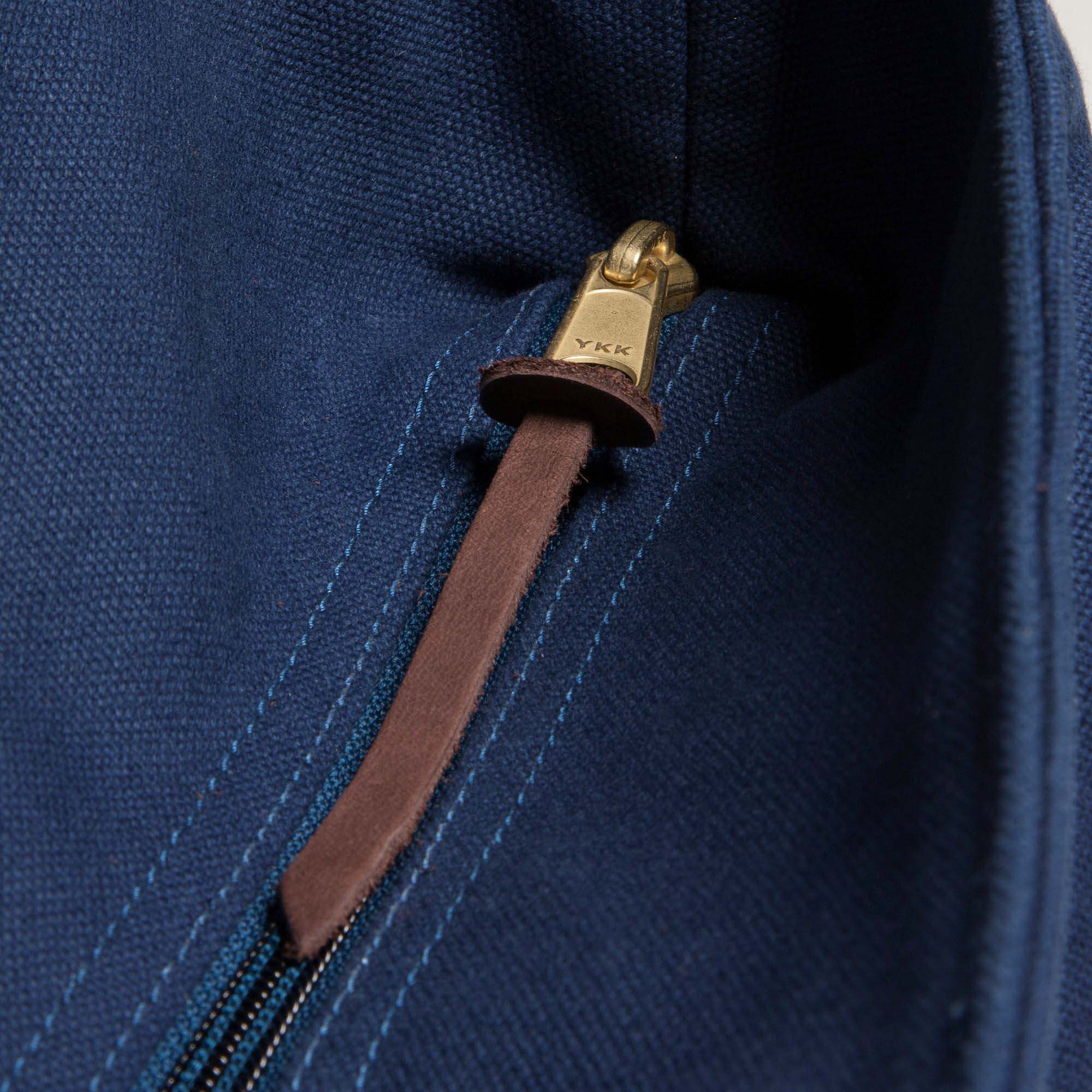 Barrier Island Zipper Tote - Solid Color