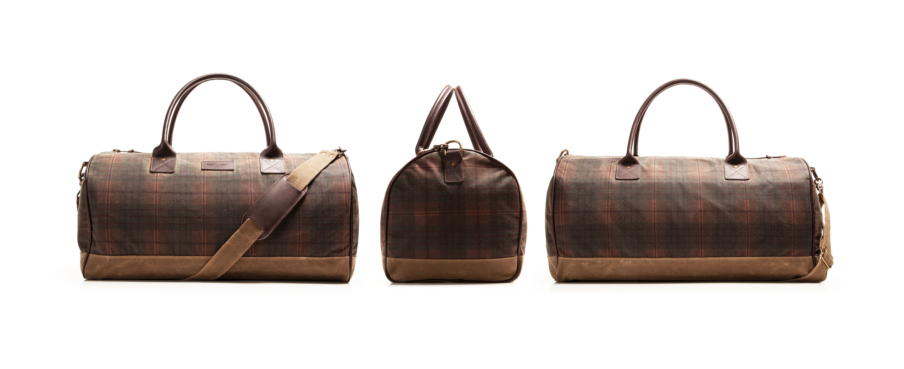 Huntsman Duffle - Autumn Plaid